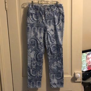 So slimming girlfriends ankle jeans from Chicos